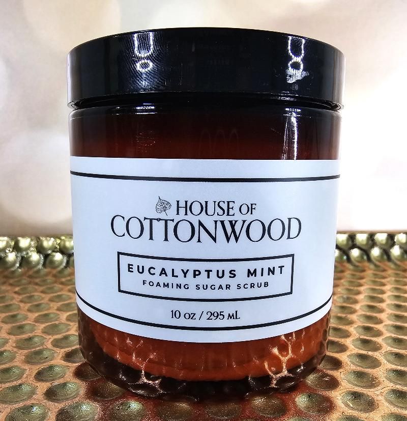 Foaming Sugar Scrub-Eucalyptus Mint
