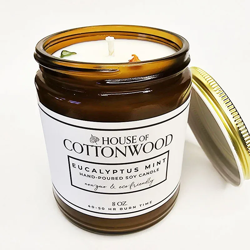 Candle-Eucalyptus Mint