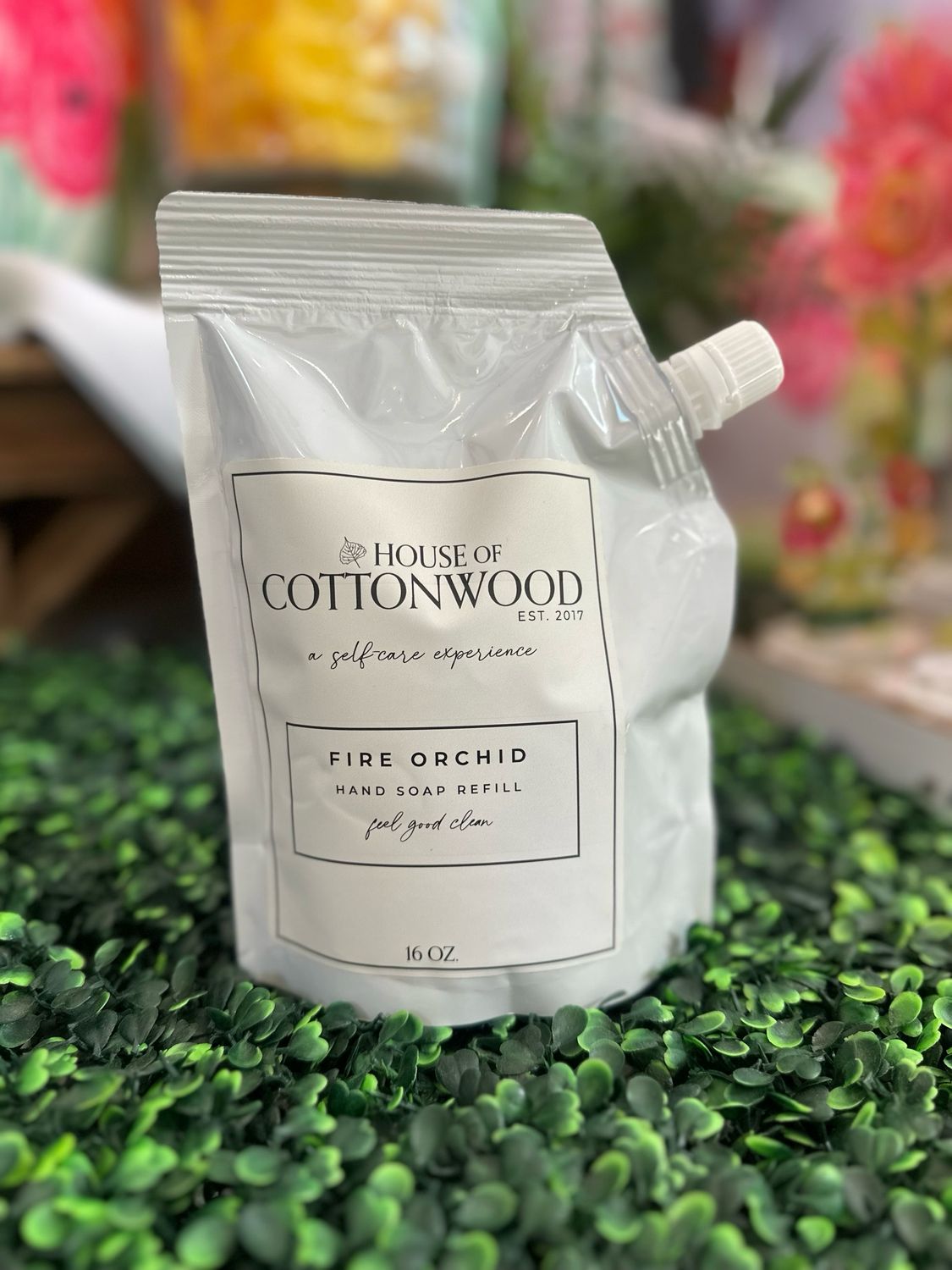Hand Soap Refill Bag-Fire Orchid