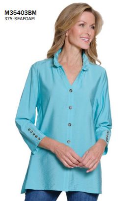 Seafom Y-NK Bttn Frt Top