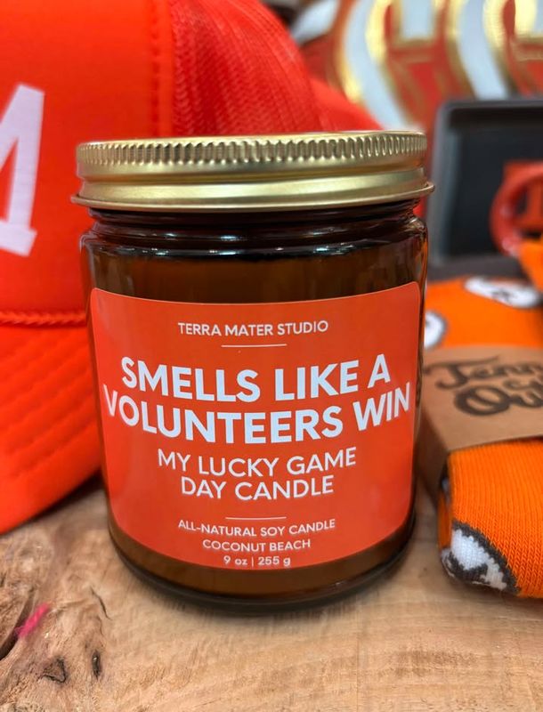 Smells Like a Volunteers Win Candle-Coconut Beach