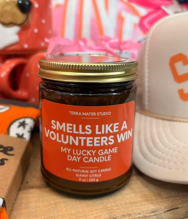 Smells Like a Volunteers Win Candle-Sunny Citrus