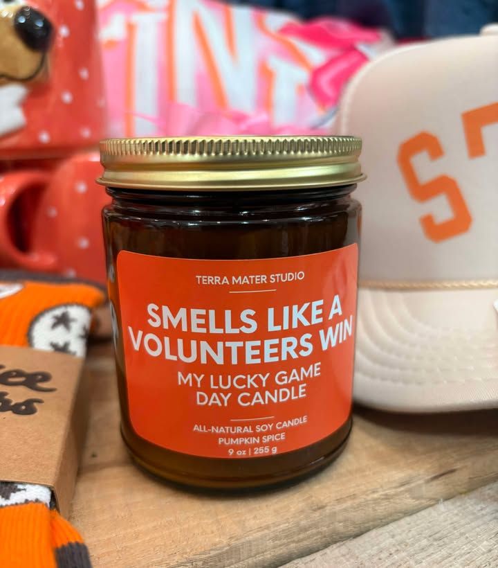 Smells Like a Volunteers Win Candle-Pumpkin Spice