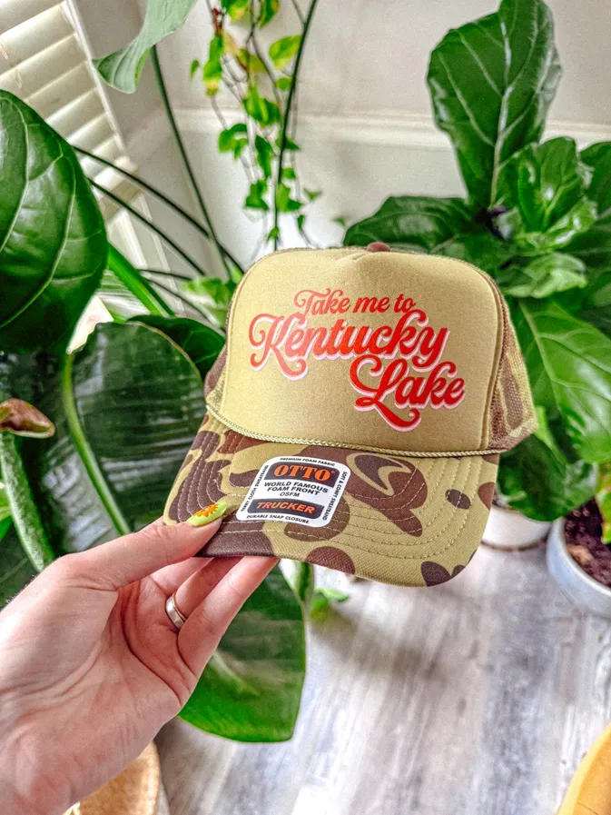 Take me to KY Lake Trucker Hat
