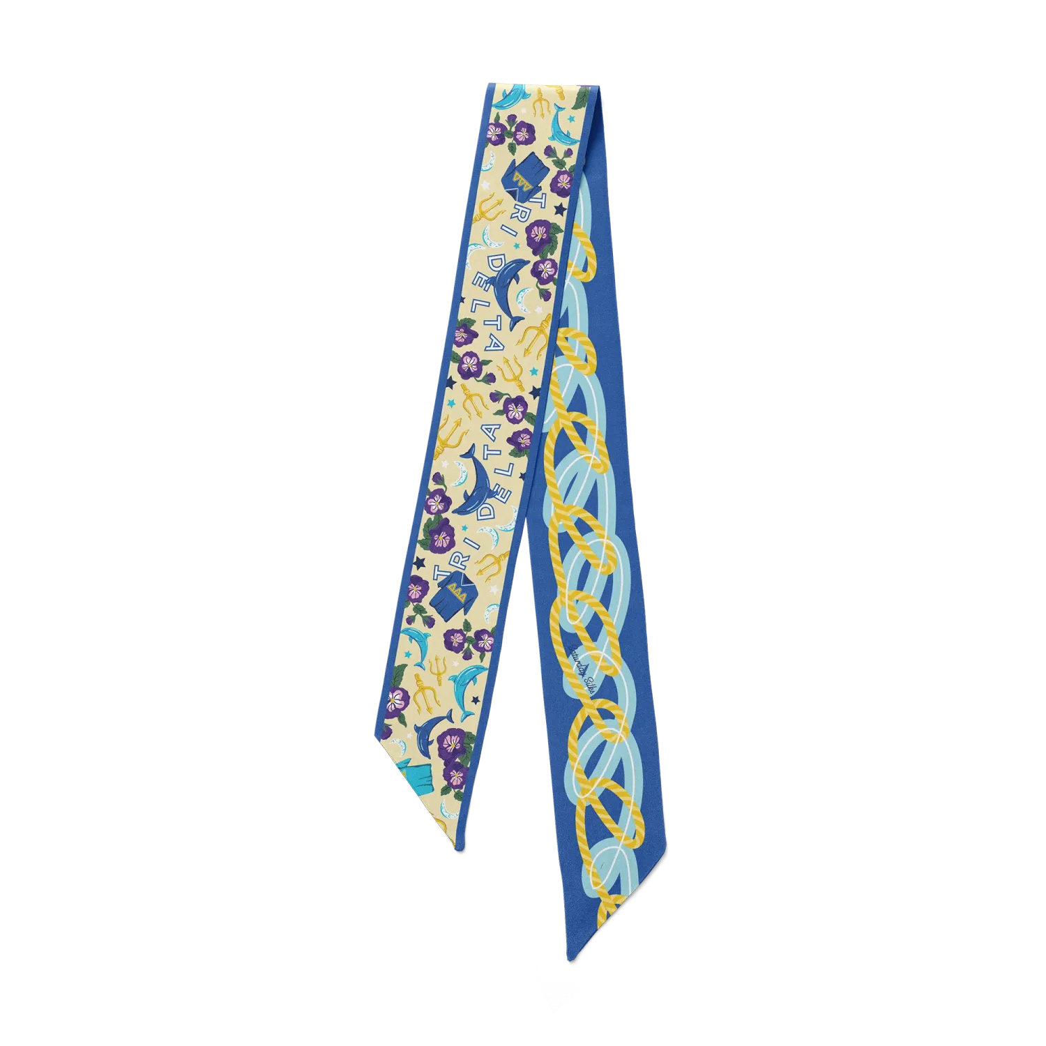 RD Tri Delta Skinny Scarf