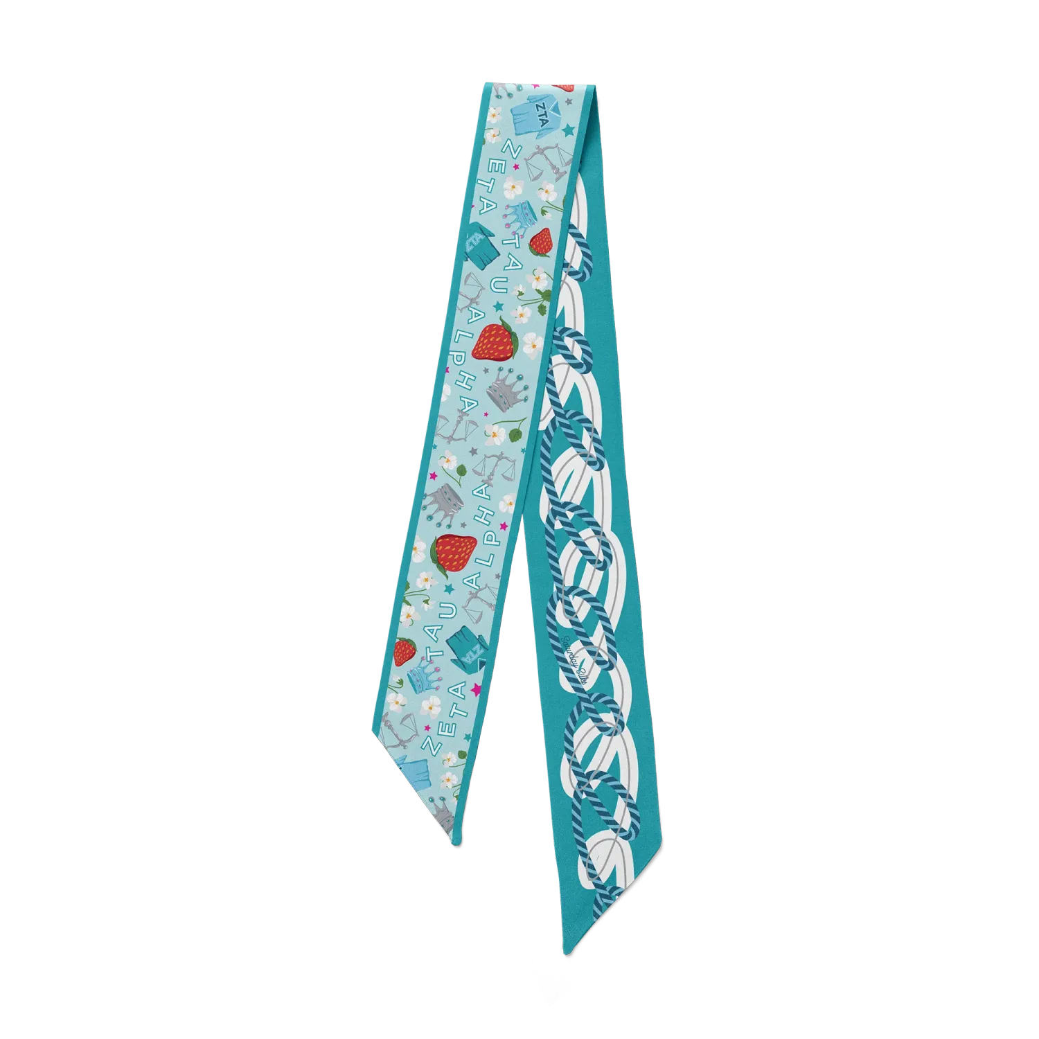 RD Zeta Tau Alpha Skinny Scarf