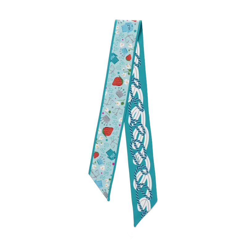RD Zeta Tau Alpha Skinny Scarf