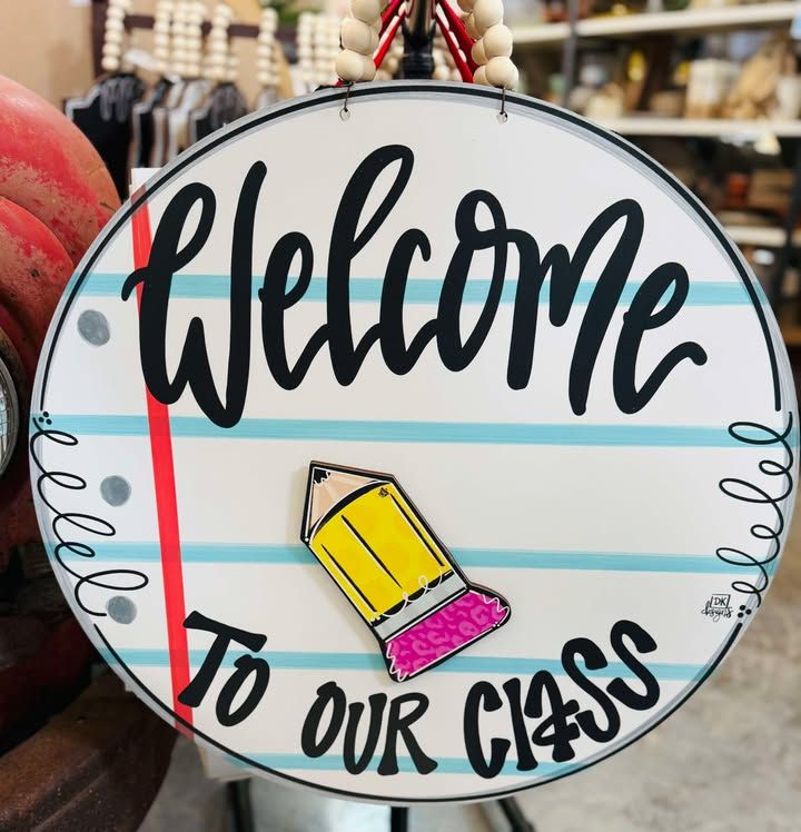 Notebook Welcome to Our Class