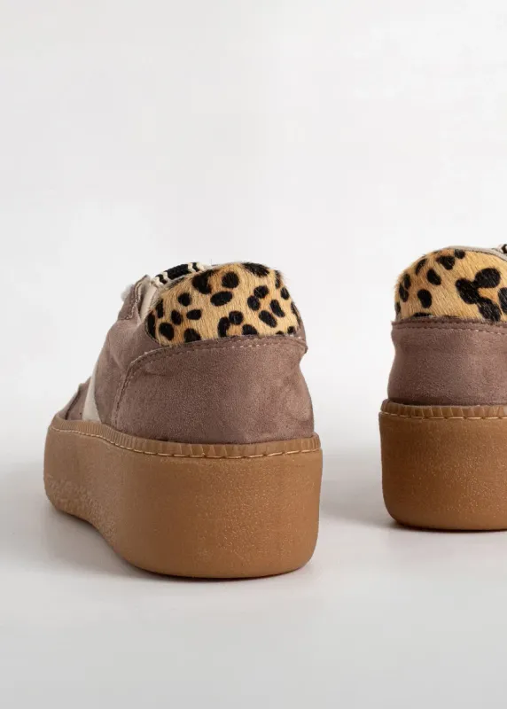 Stacey Taupe Suede