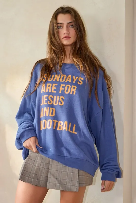 RD Sundays Are For Jesus Sweatshirt