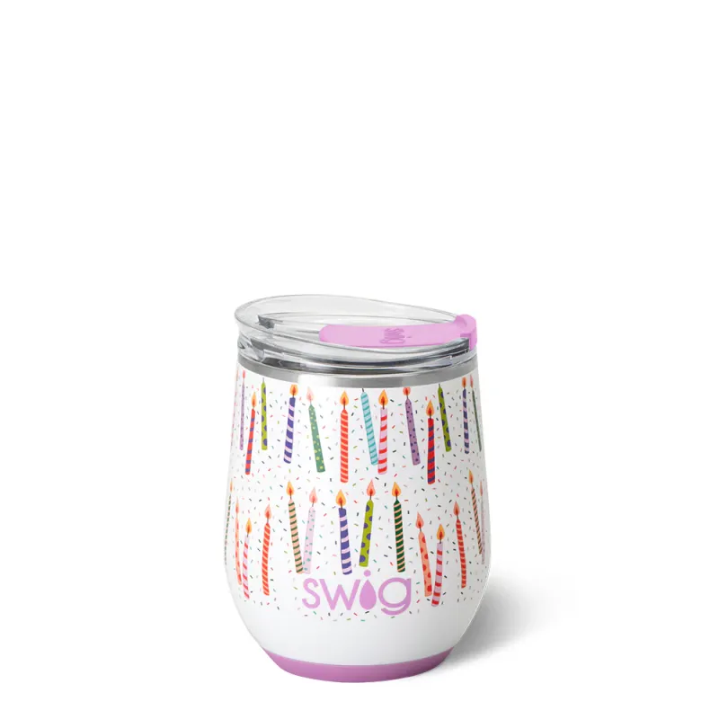Make A Wish Stemless 12oz Wine Flute