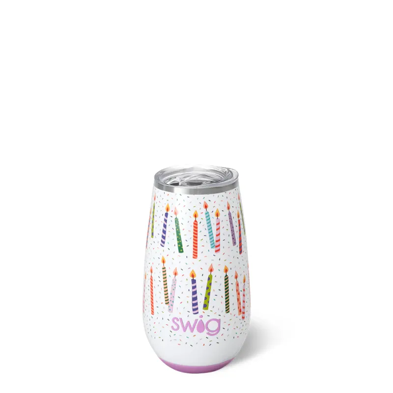 Make A Wish Stemless 6oz Flute