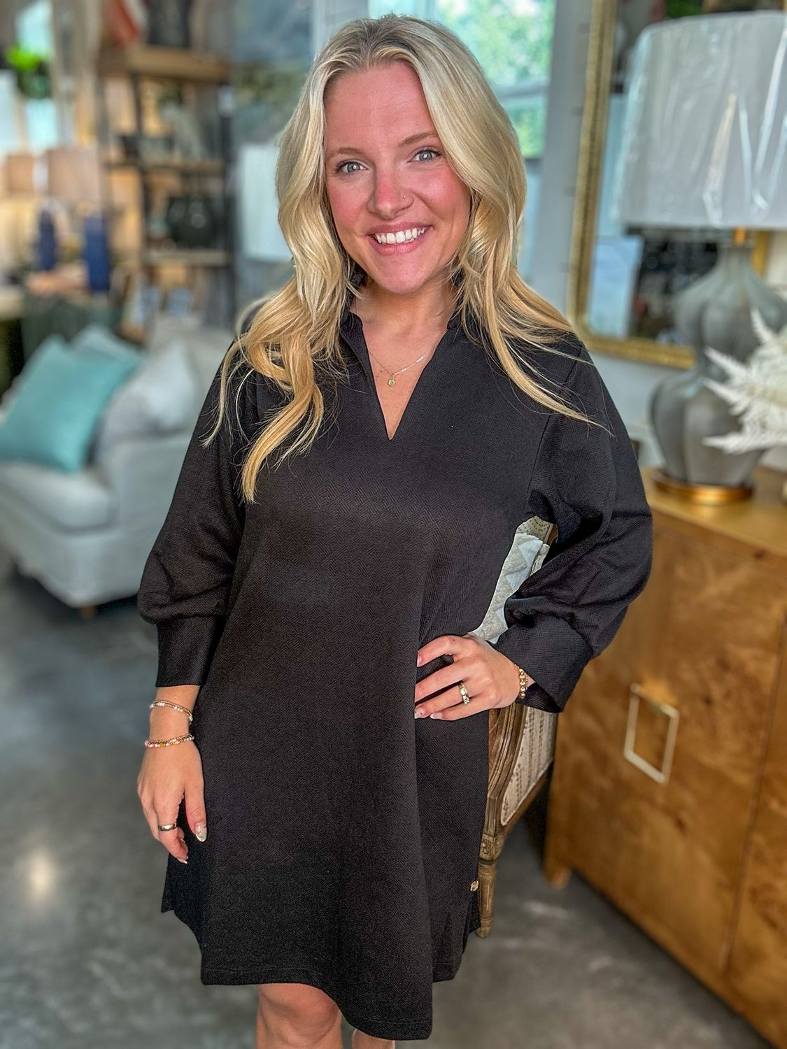 Hadley Black Dress
