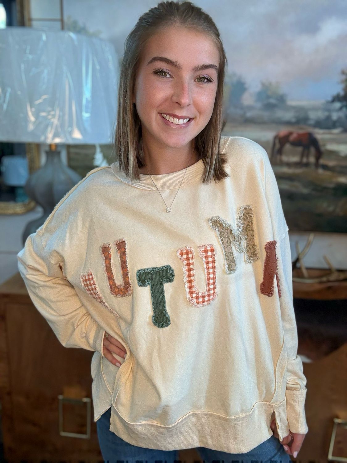 Autumn Patch Sweatshirt