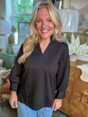 Jocelyn Black Top
