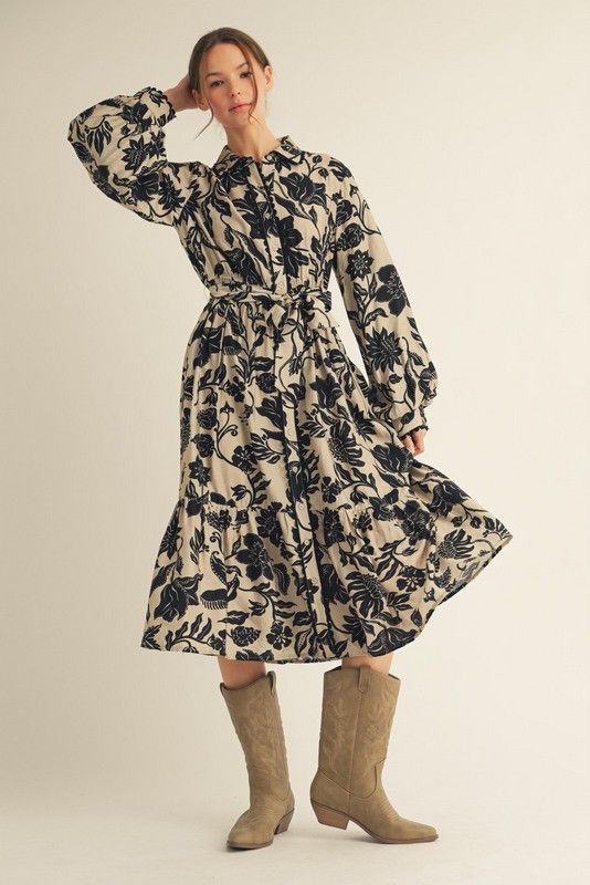 Blackberry Bloom Dress