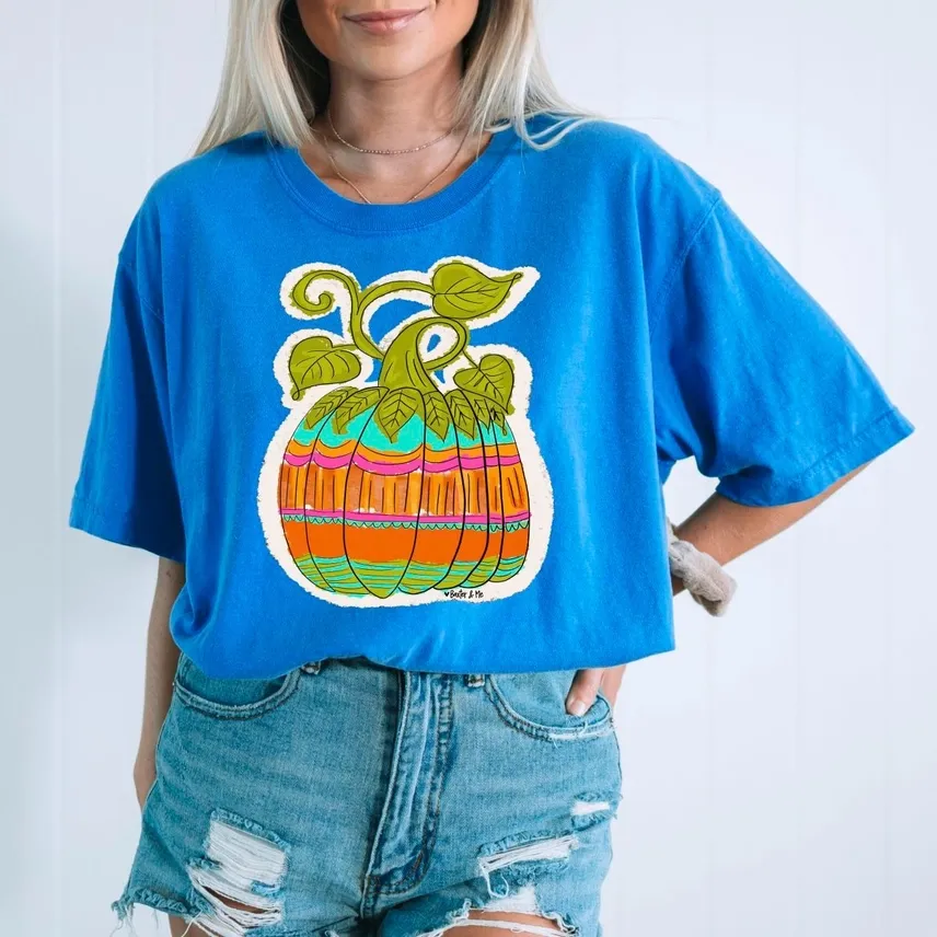 VG Boho Pumpkin Tee