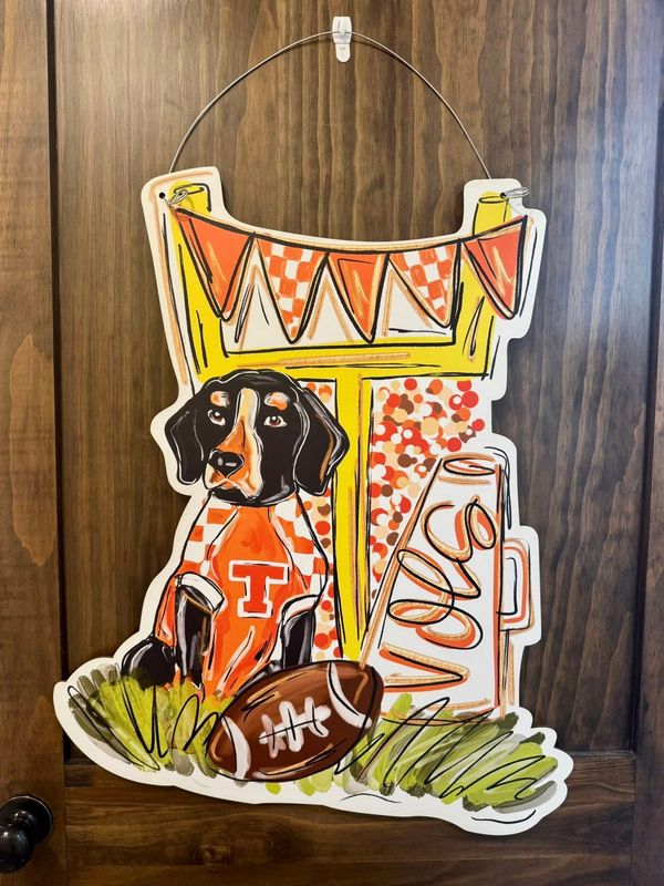 VG Smokey Says Go Vols Doorhanger