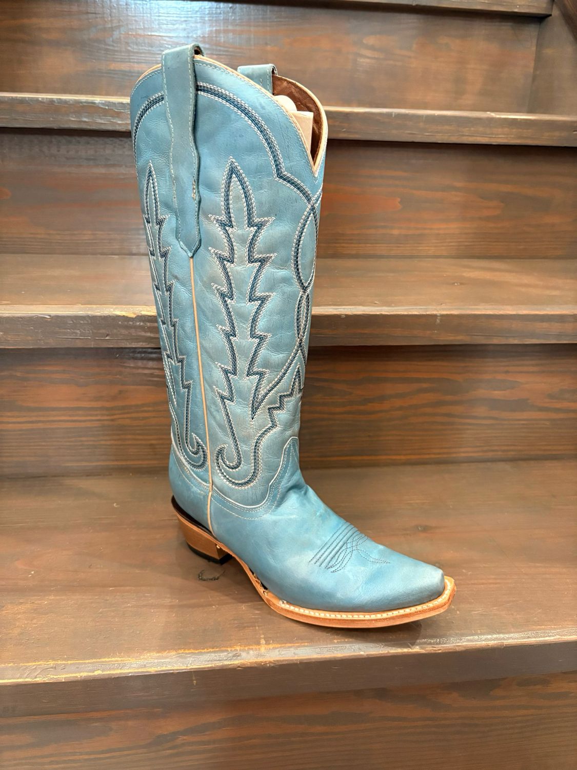 LD Blue Emb Boot