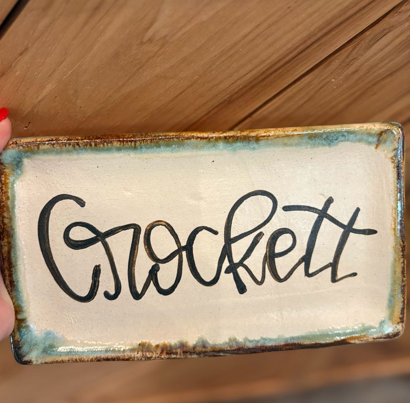 VG Crockett Town Tray