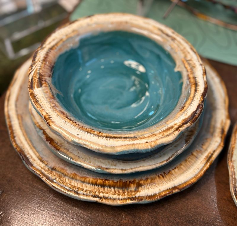 VG Dinner Set-Bayou Blue
