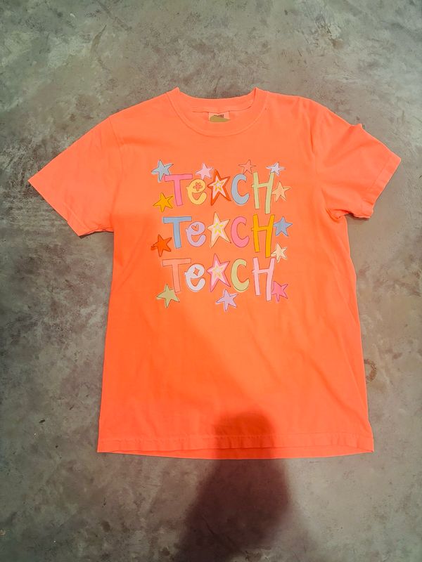 Teach Triple Stars Tee