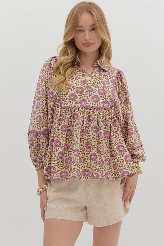 Vintage Bloom Top