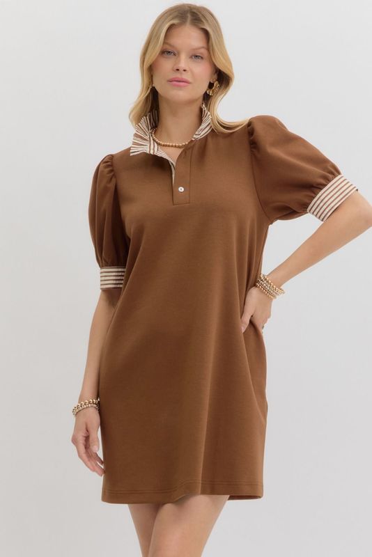 Cinnamon Comfort Dress