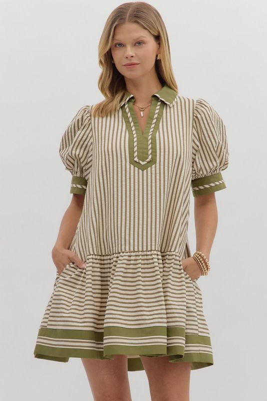 Olive Grove Dress