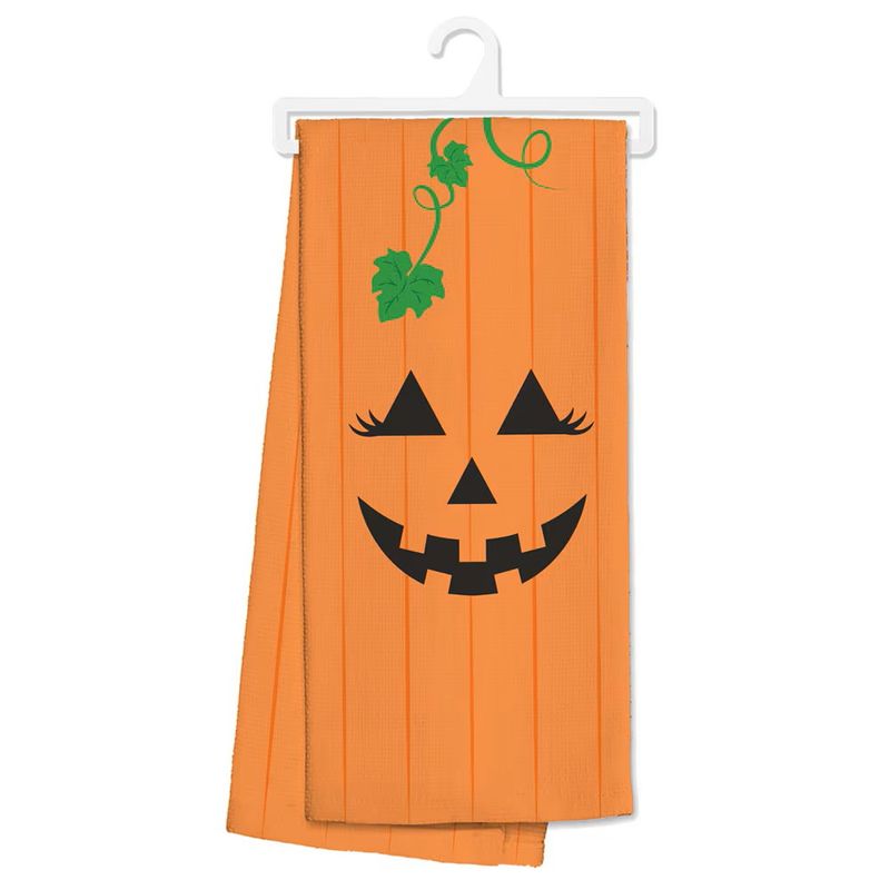 Boo Crew Pumpkin Tea Towel