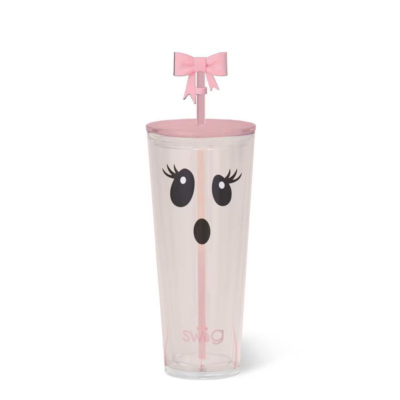 Boo Crew Ghost Plastic Tumbler 24oz