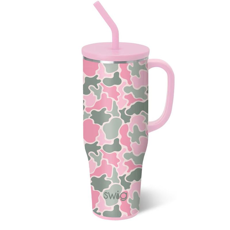 Blushing Camo Mega Mug 40oz