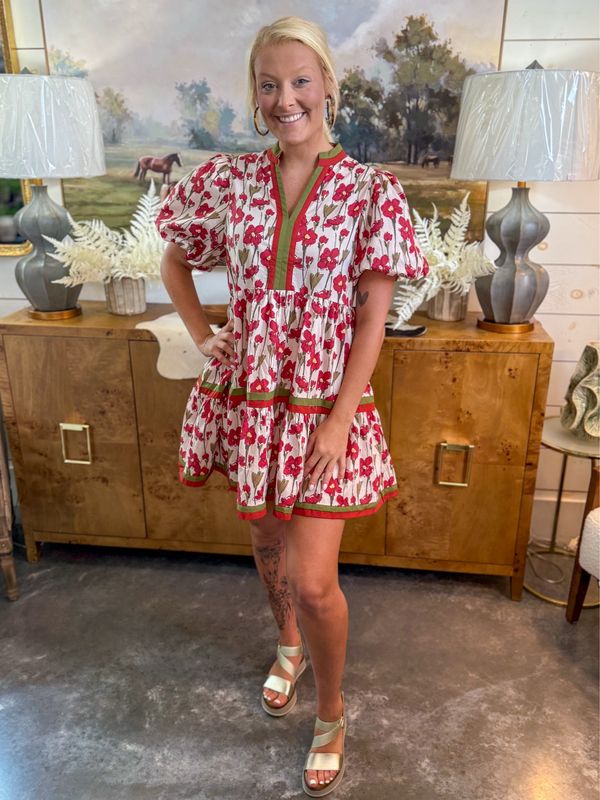 Autumn Blossom Dress