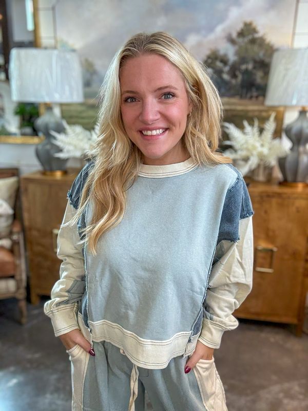 Denim Dreams Top