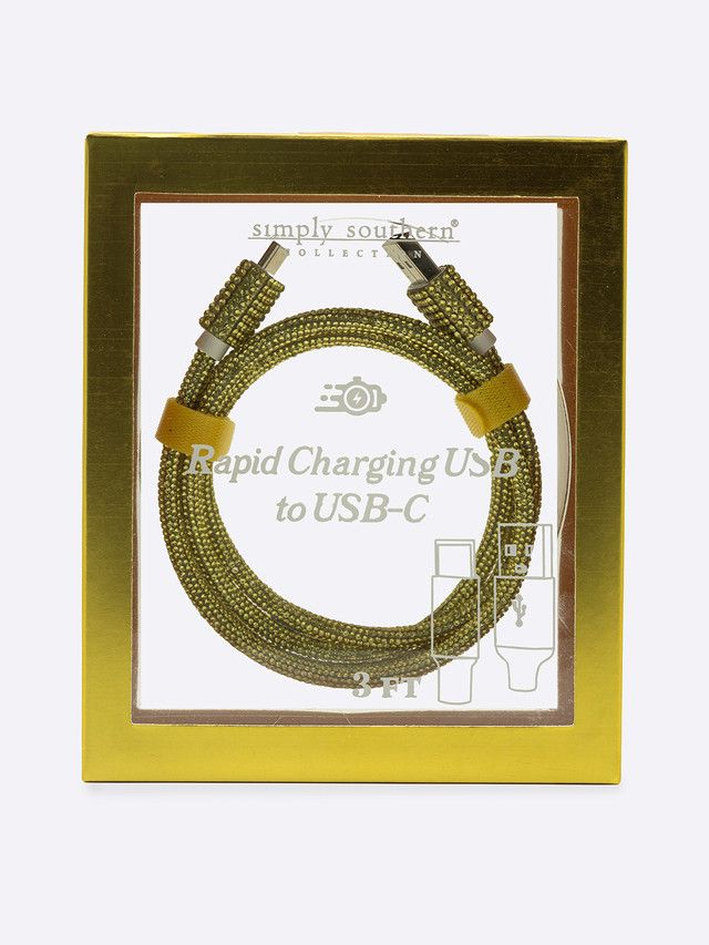 VG Tech C Cable-Gold Glitter