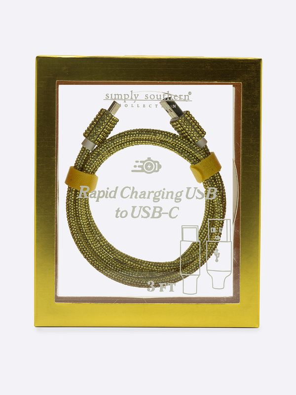 VG Tech C Cable-Gold Glitter