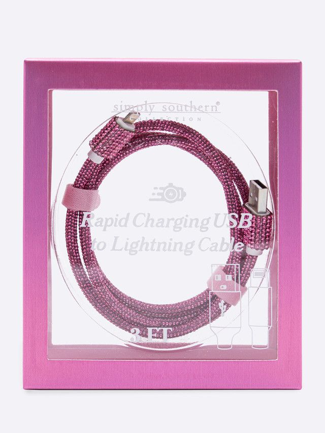 VG Tech Ligtening Cable-Pink Glitter
