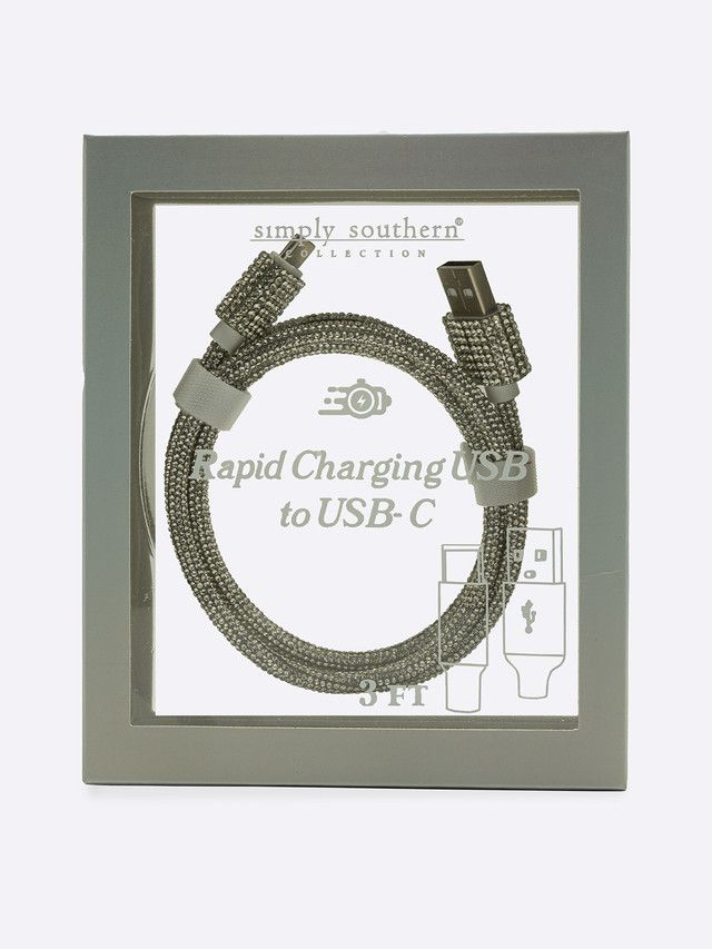 VG Tech C Cable-Silver Glitter
