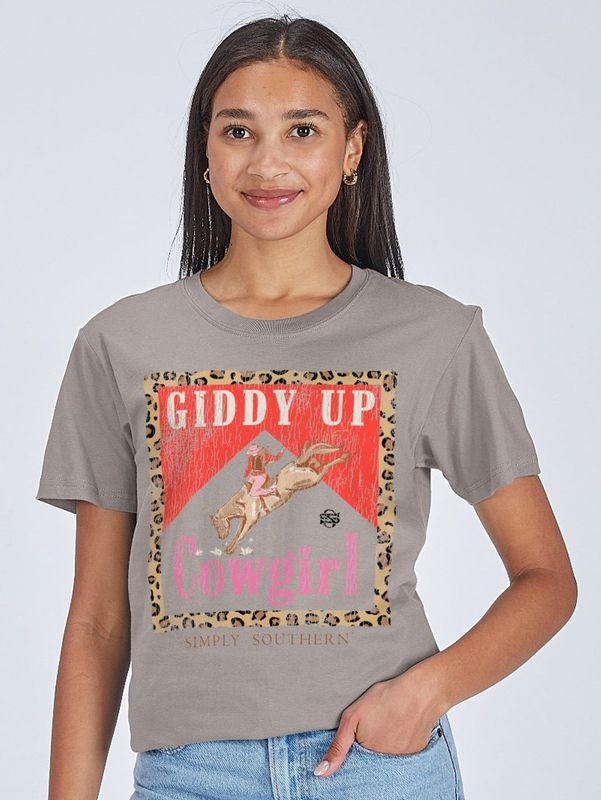 VG Giddy Up Cowgirl Tee