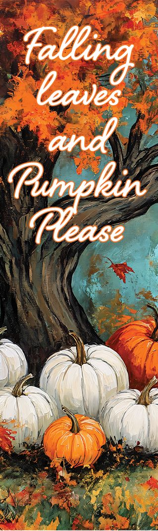 Yard Expression-Maple Tree Pumpkins