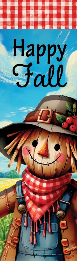 Yard Expression-Scarecrow &amp; Pumpkins