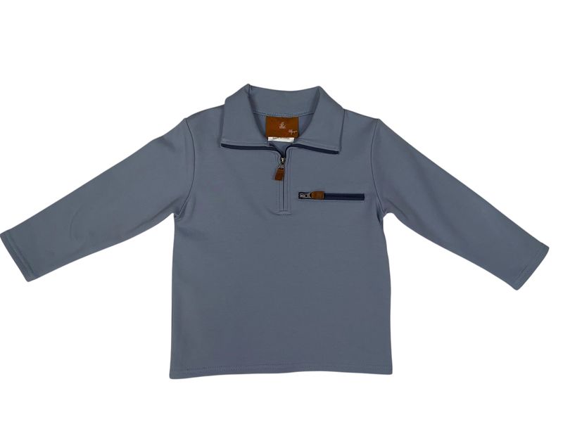 CH Kingston 1/4 Zip Pullover-Blue