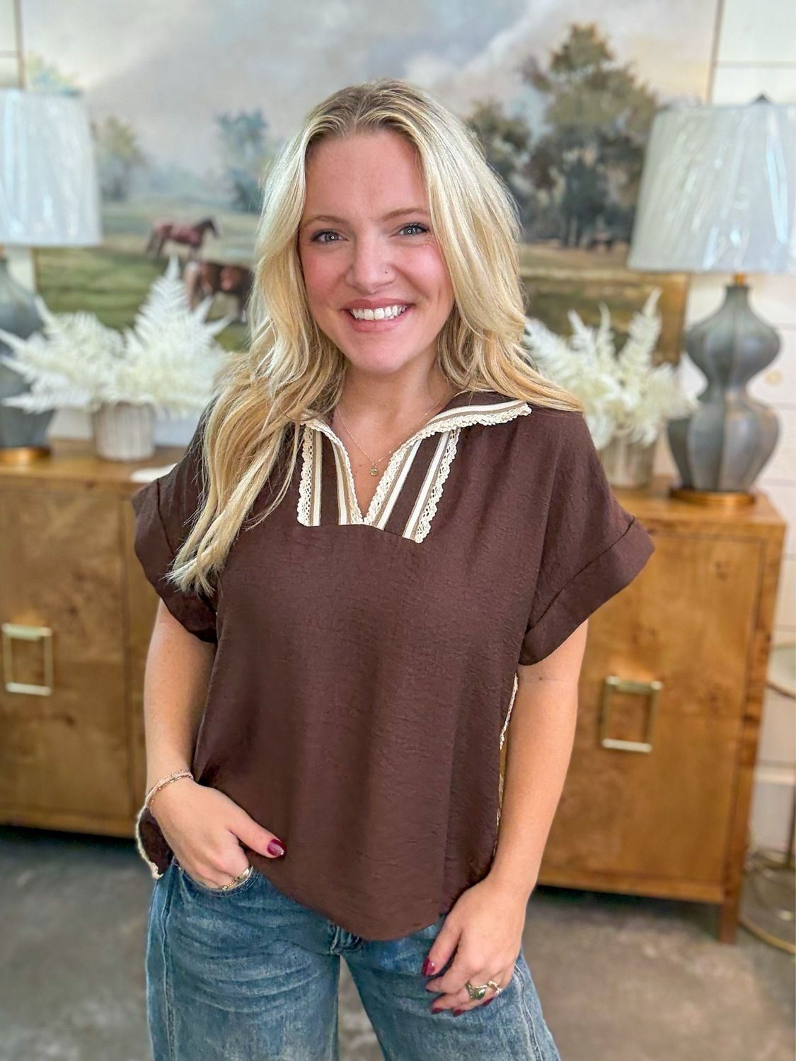 Autumn Elegance Top