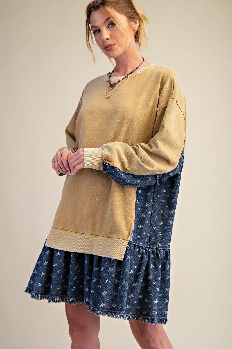 CH Golden Denim Days Dress