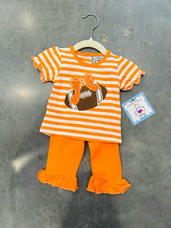 CH Football Legging Set-Orange