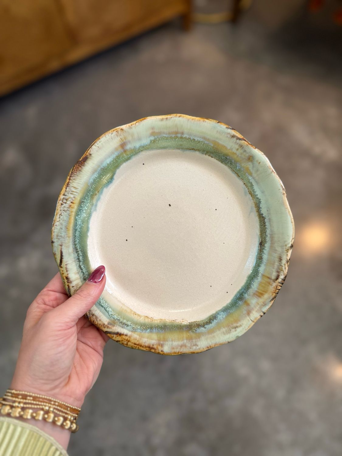 VG Sea Salt Salad Plate