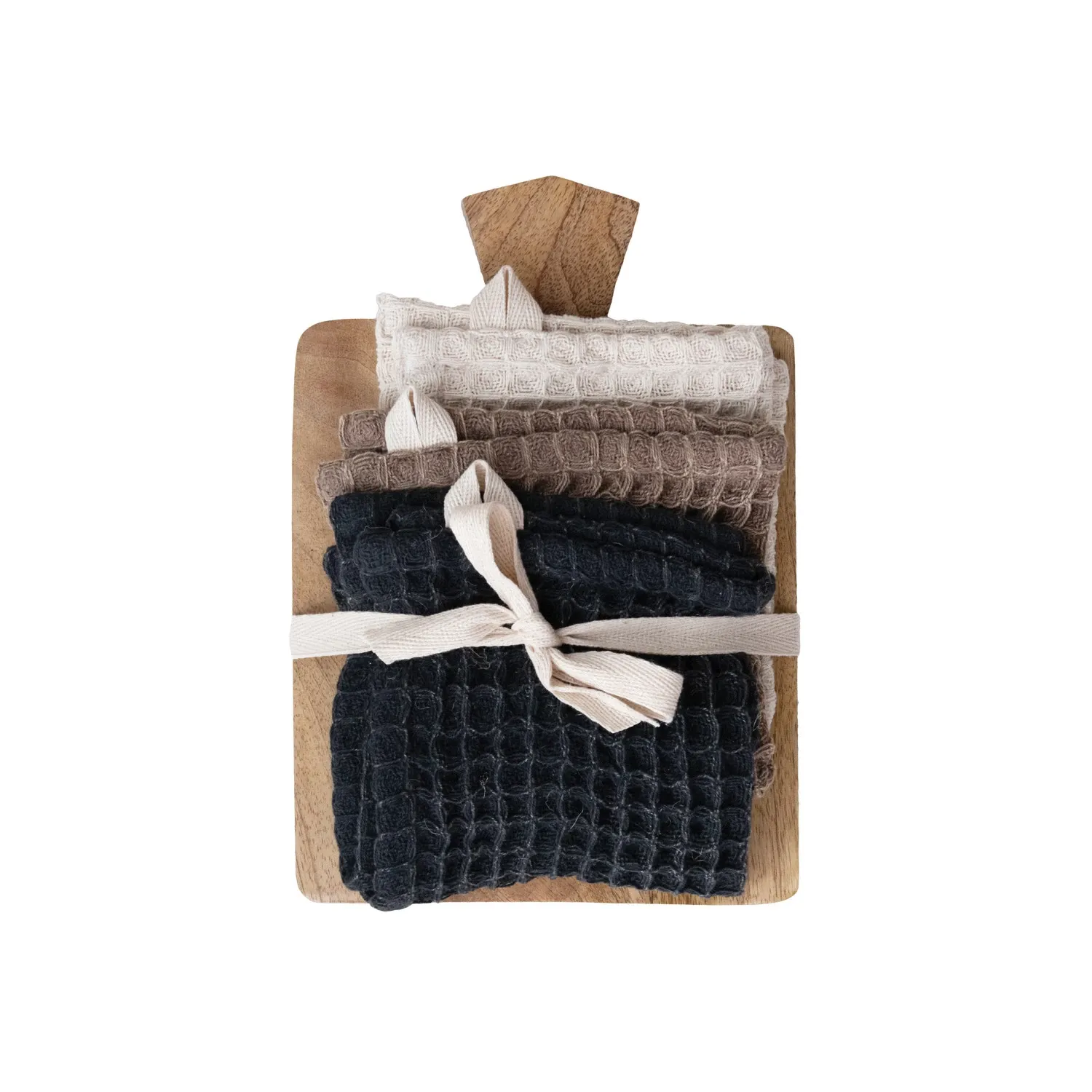 DG1304-Waffle Weave Dish Cloth/Serving Board