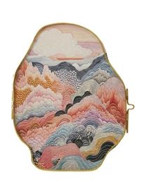 AH3846A-Brass/Glass Art Photo Frame 1