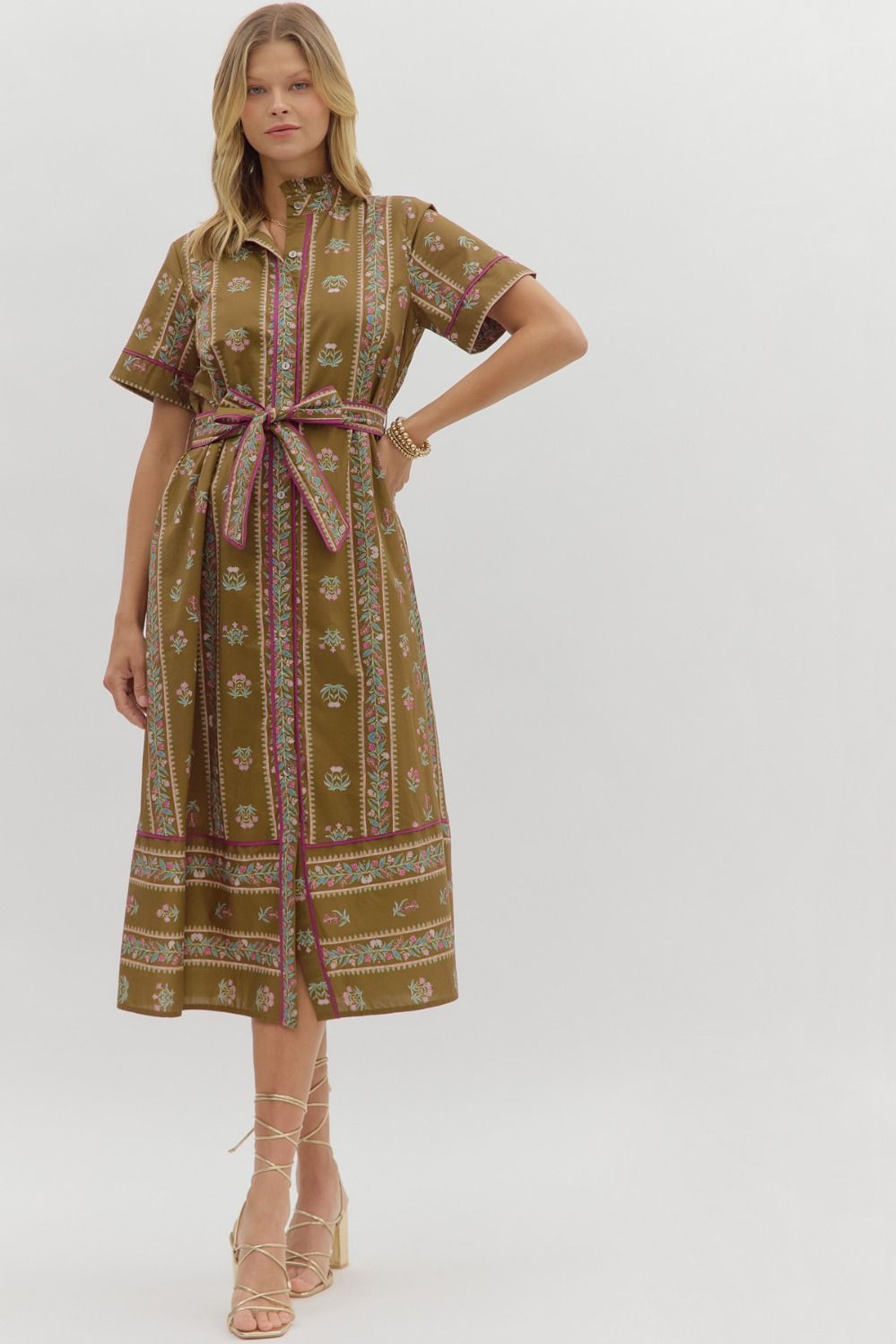 CH Olive Orchard Dress