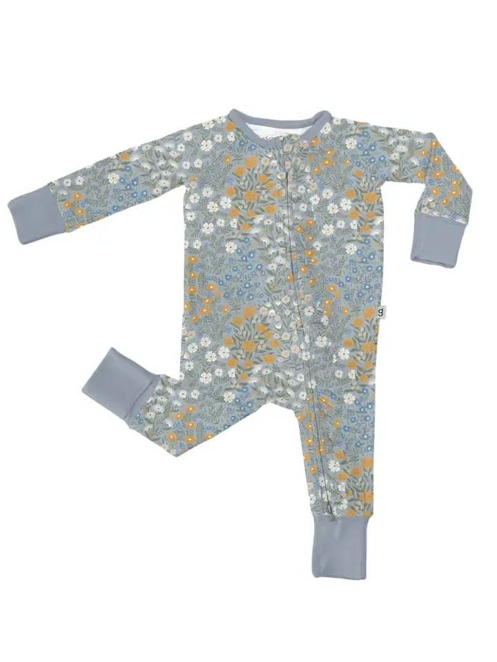 Blue Meadow Zip PJ